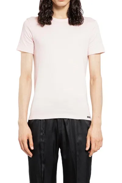 Tom Ford Short Sleeves In Pink