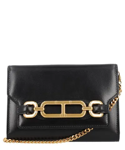 Tom Ford Shoulder Bag In Black