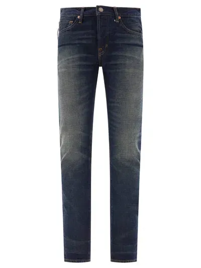 Tom Ford Skinny Jeans In Blue