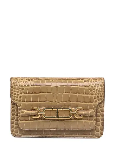 Tom Ford Small Shoulder Bag In Gold