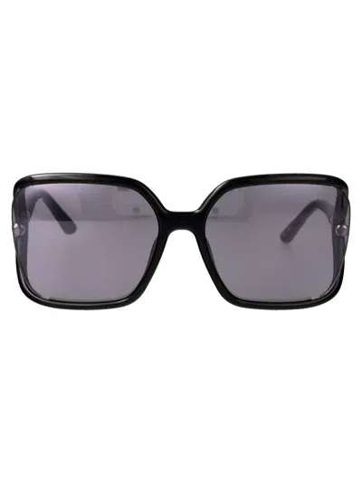 Tom Ford Eyewear In 01c Nero Lucido / Fumo Specchiato