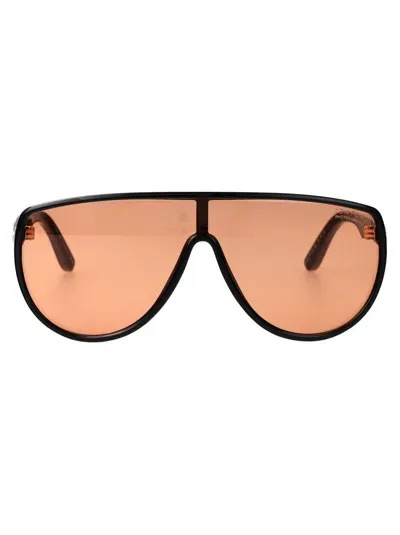 Tom Ford Sunglasses In Black Orange