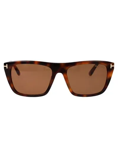 Tom Ford Sunglasses In Brown