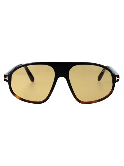 Tom Ford Sunglasses In Brown