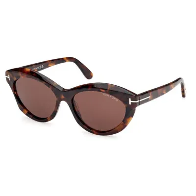 Tom Ford Sunglasses In Havana/marrone