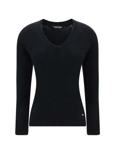 Tom Ford Sweater In Black