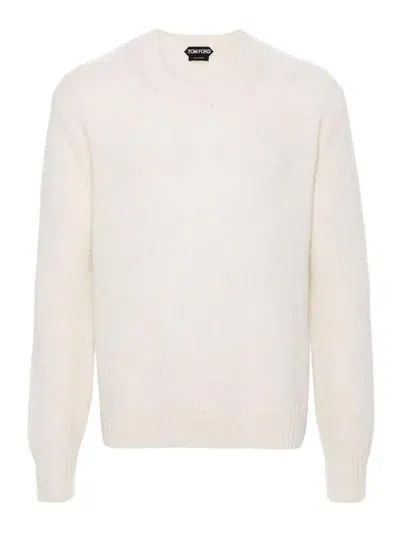 Tom Ford Sweater In Blanco