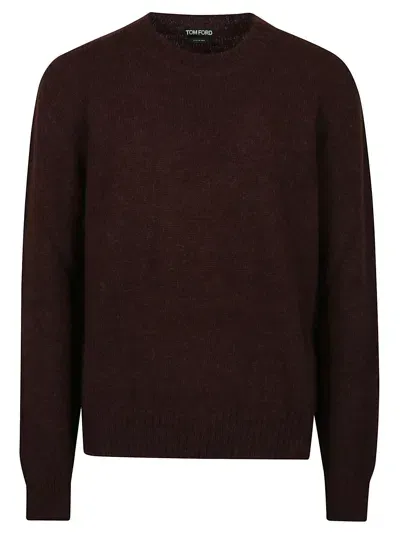 Tom Ford Sweater In Brown