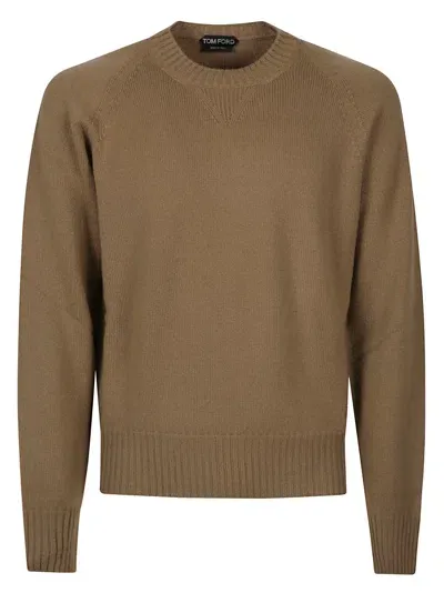 Tom Ford Sweater In Brown