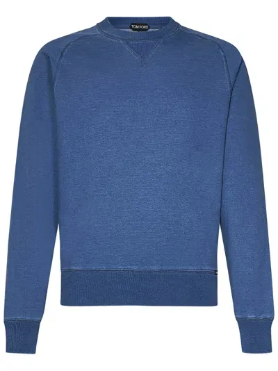 Tom Ford Sweatshirt In Blue