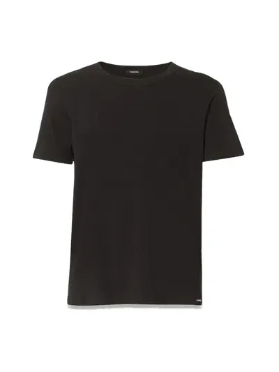 Tom Ford Cotton T-shirt In Black