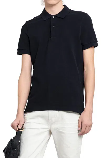 Tom Ford Polos In Black