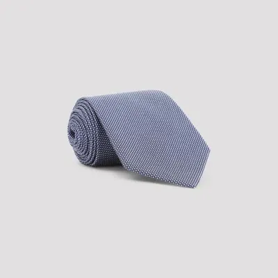 Tom Ford Tie Unica In Hb Avian Blue