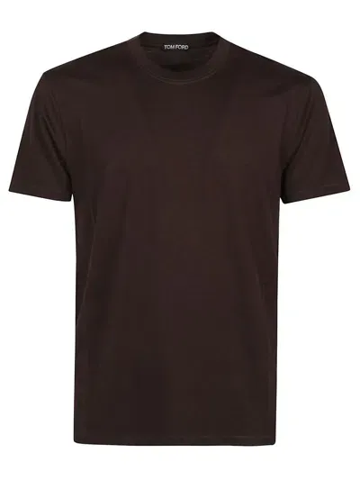 Tom Ford Tshirt In Brown