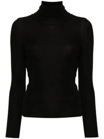 Tom Ford Turtleneck Sweater In Black