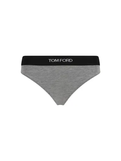 Tom Ford Underwear Briefs In Grey