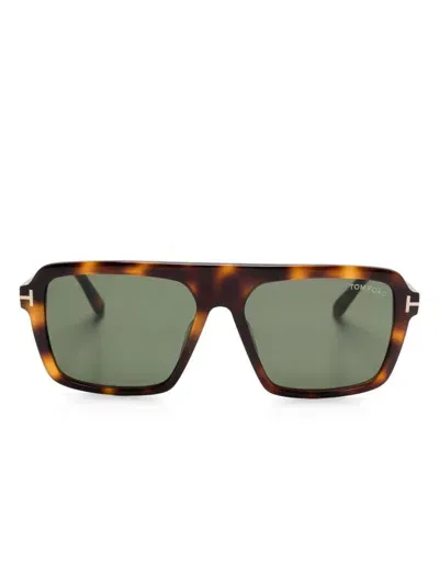 Tom Ford Vincent Sunglasses In Brown