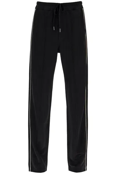 Tom Ford Viscose Joggers In Black