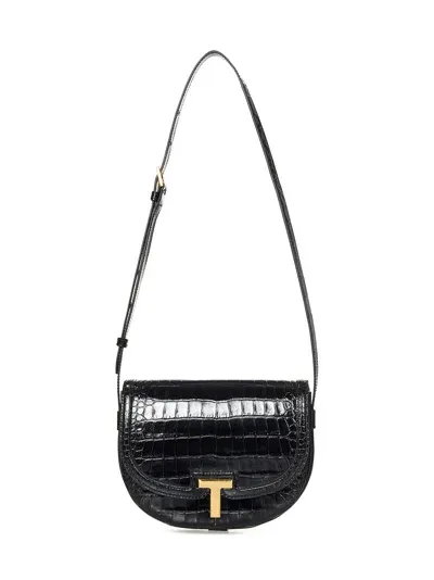 Tom Ford Wallis Shoulder Bag In Black