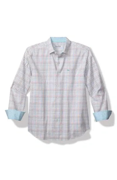 Tommy Bahama Cabo Gardens Sarasota Stretch Islandzone® Button-up Shirt In Chambray Blue