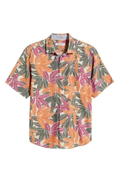 Tommy Bahama Coconut Point Vista Veronda Islandzone® Short Sleeve Button-up Shirt In Moroccan P