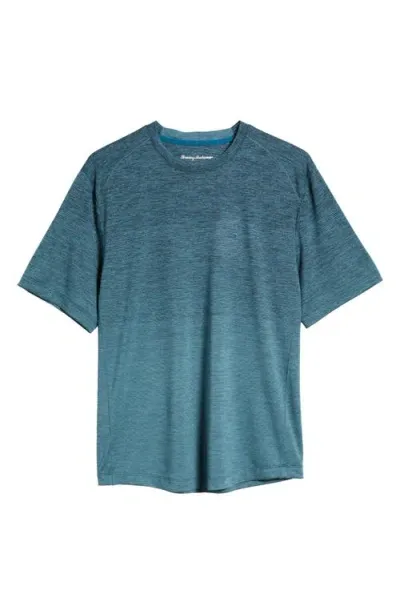 Tommy Bahama Oasis Fade Ombré T-shirt In Dk Channel Blue