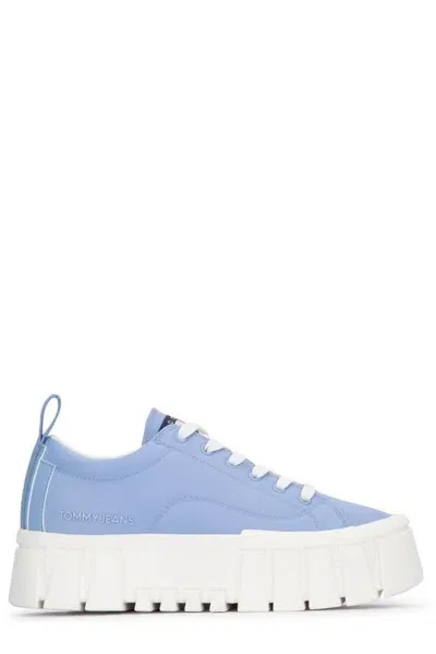 Tommy Hilfiger Chunky Sole Sneakers In Blue