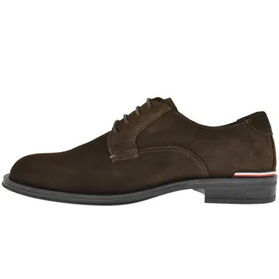 Tommy Hilfiger Classic Suede Shoes Brown