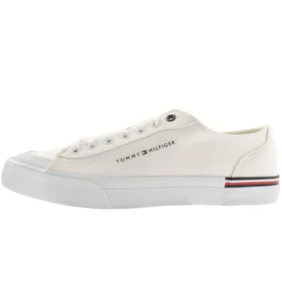 Tommy Hilfiger Corporate Canvas Trainers White