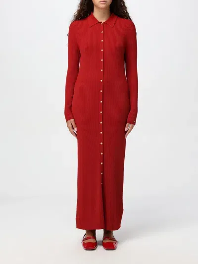 Tommy Hilfiger Dress  Woman Color Red In Rot