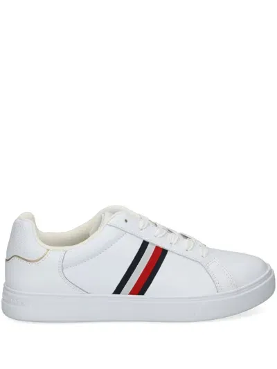 Tommy Hilfiger Essential Tape Court Sneakers In White