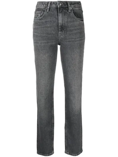 Tommy Hilfiger High-waisted Skinny Jeans In 黑色