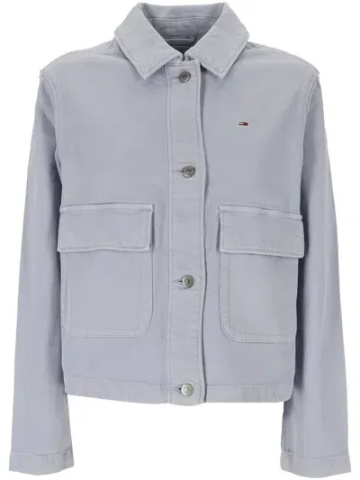 Tommy Hilfiger Jackets In Moderate Blue