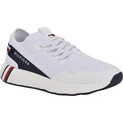 Tommy Hilfiger Knit Sneaker In White