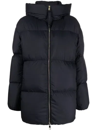 Tommy Hilfiger Padded Quilted Padded Coat In Blau