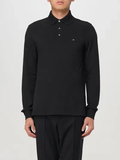 Tommy Hilfiger 1985 Piqué Polo Shirt In Black