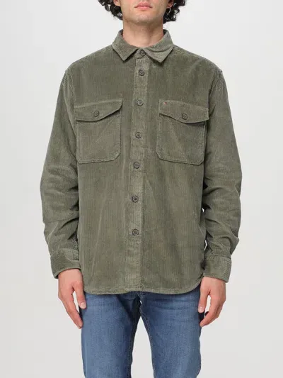 Tommy Hilfiger Shirt  Men Color Military In Green