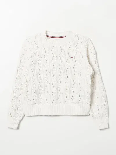 Tommy Hilfiger Sweater  Kids Color White In Weiss