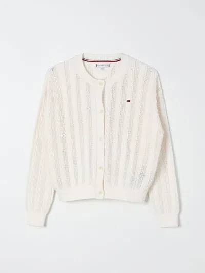 Tommy Hilfiger Sweater  Kids Color Yellow Cream