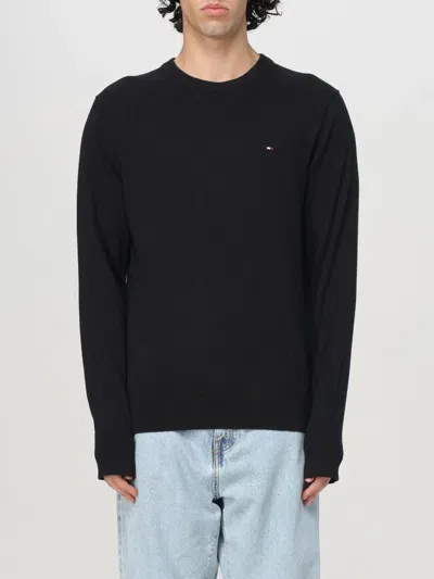 Tommy Hilfiger Sweatshirt  Men Color Black In Schwarz