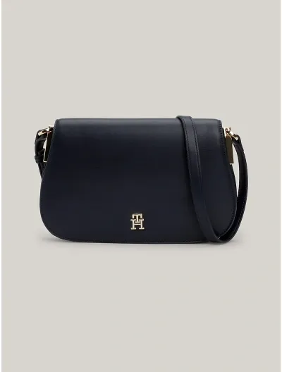 Tommy Hilfiger Th Monogram Crossbody Bag In Space Blue