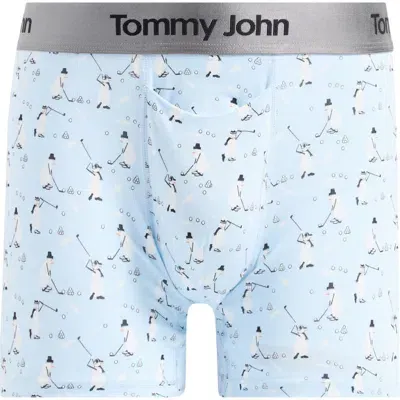 Tommy John Second Skin Boxer Briefs In Blue