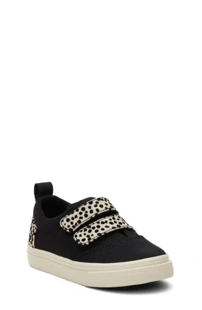 Toms Kids' Fenix Double Strap Sneaker In Black