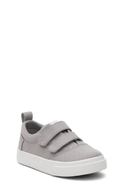 Toms Kids' Fenix Double Strap Sneaker In Grey