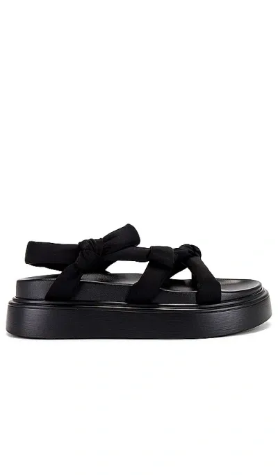 Tony Bianco Jasper Sandal In Black Scuba