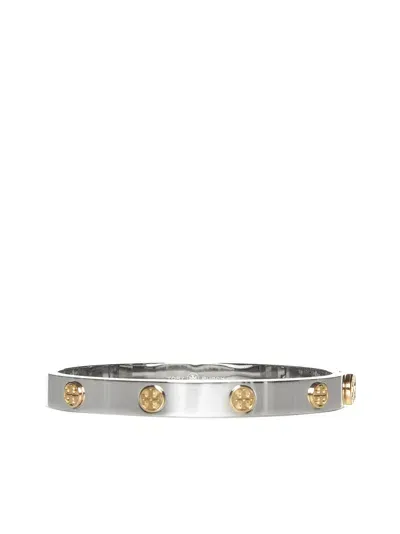 Tory Burch Bracelet In Tory Silver / Tory Gold