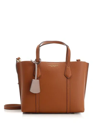 Tory Burch Perry Small Tote Bag In Light Umber