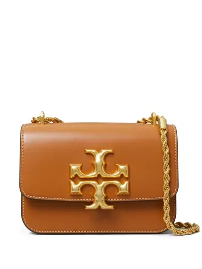 Tory Burch Women's Small Eleanor Leather Shoulder Bag In Whiskey