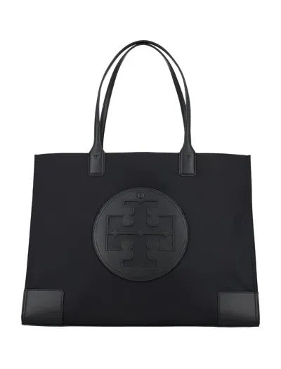 Tory Burch Ella Tote Bag In Black