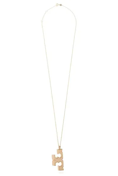 Tory Burch Essential Pendant Necklace In Gold